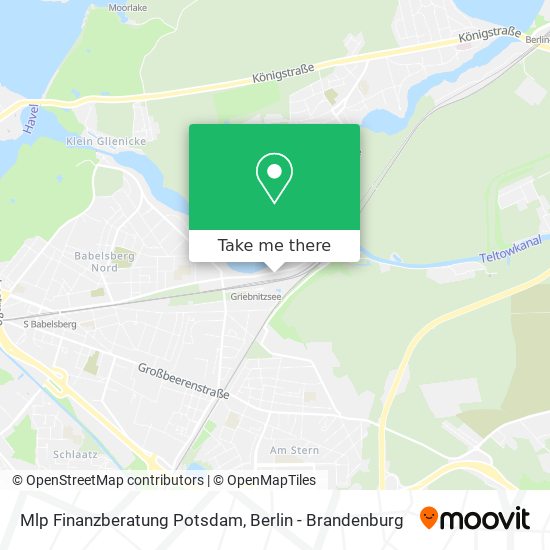 Mlp Finanzberatung Potsdam map