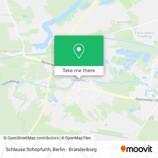 Карта Schleuse Schöpfurth