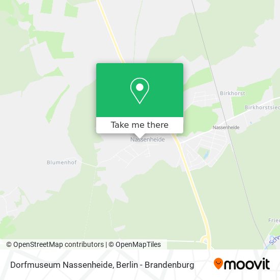 Dorfmuseum Nassenheide map