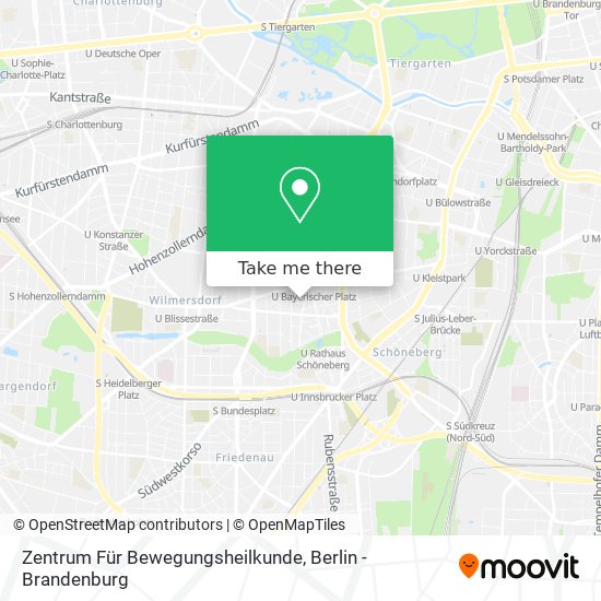 Карта Zentrum Für Bewegungsheilkunde