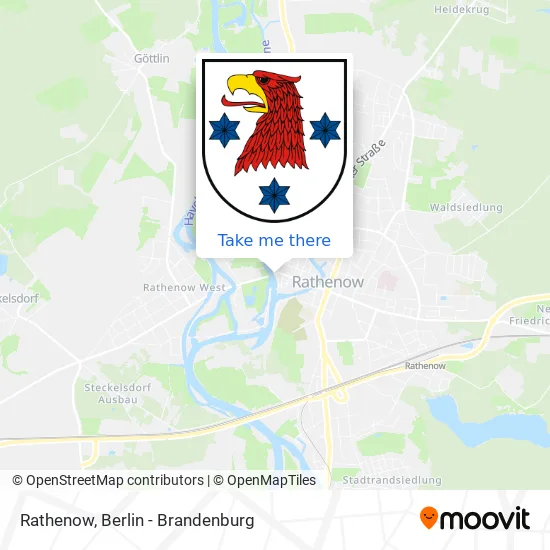 Карта Rathenow