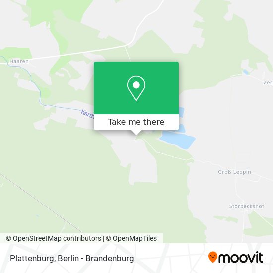 Plattenburg map