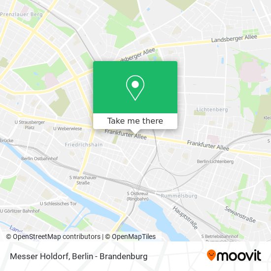 Messer Holdorf map