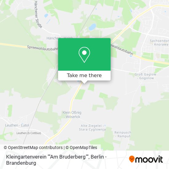 Kleingartenverein ""Am Bruderberg"" map