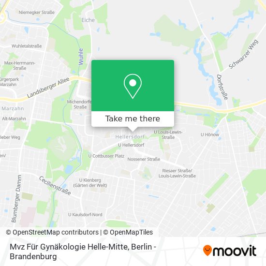 Mvz Für Gynäkologie Helle-Mitte map