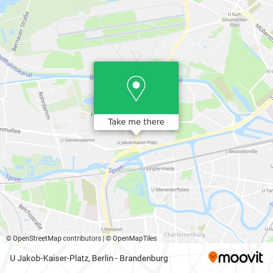 U Jakob-Kaiser-Platz map