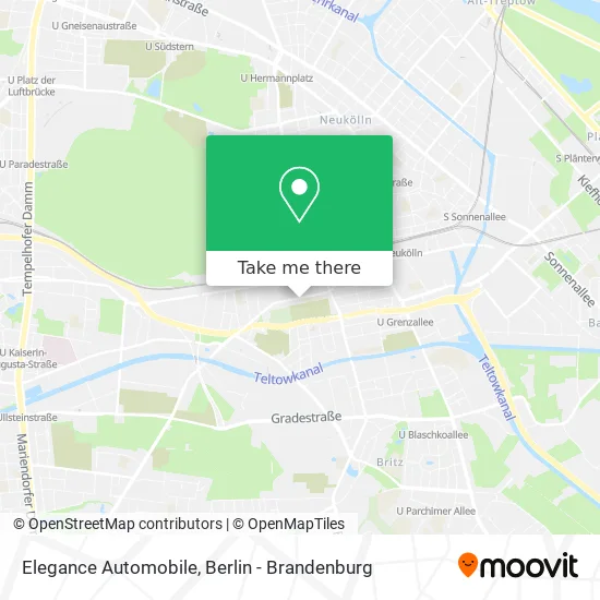 Elegance Automobile map