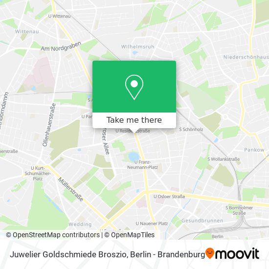 Juwelier Goldschmiede Broszio map