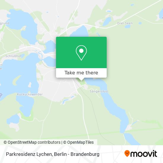 Parkresidenz Lychen map
