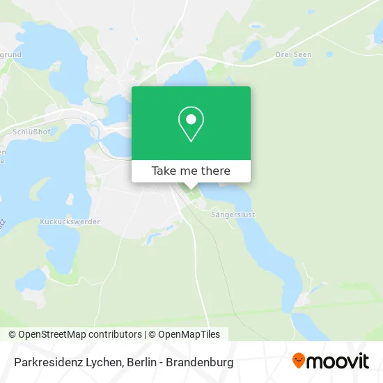 Карта Parkresidenz Lychen