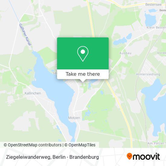 Ziegeleiwanderweg map