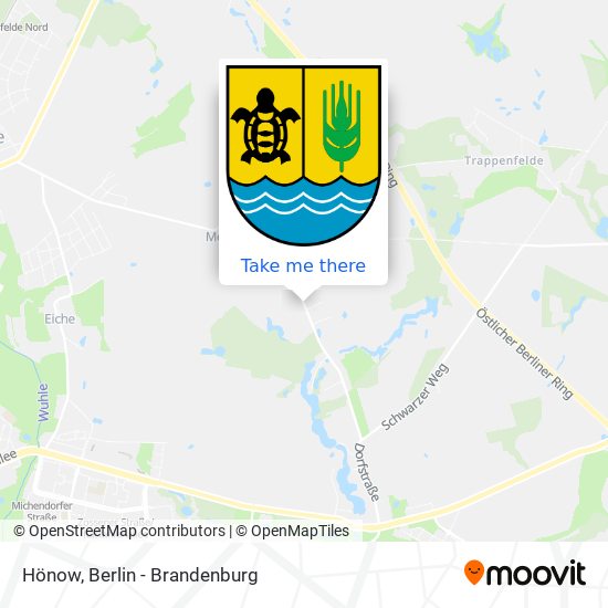 Hönow map