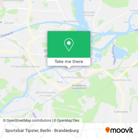 Sportsbar Tipster map
