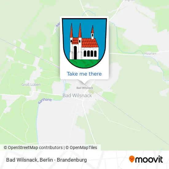 Карта Bad Wilsnack