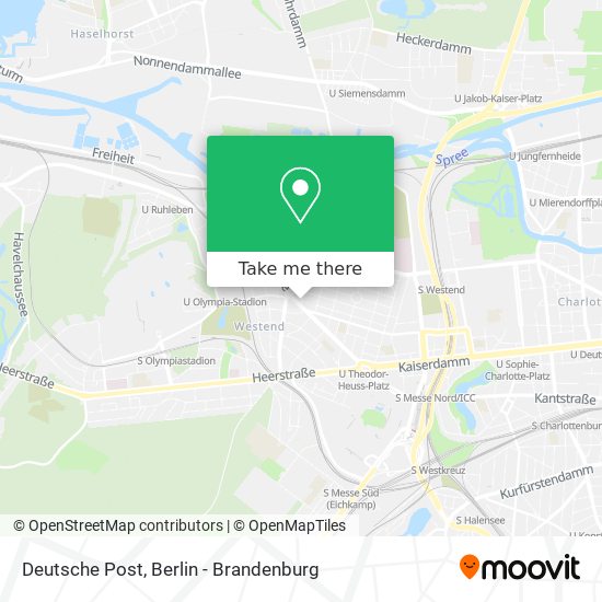 Deutsche Post map