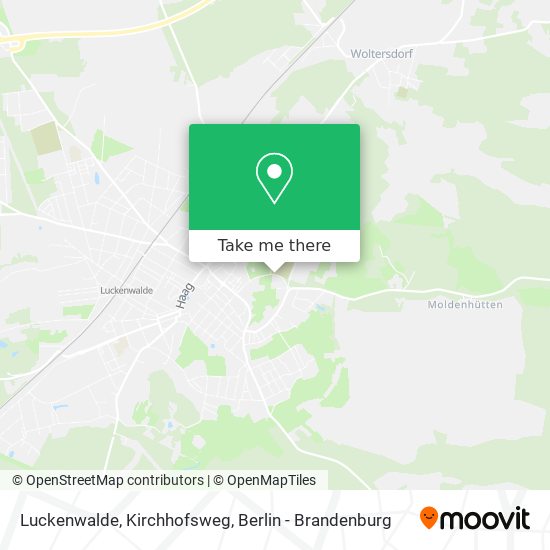 Luckenwalde, Kirchhofsweg map