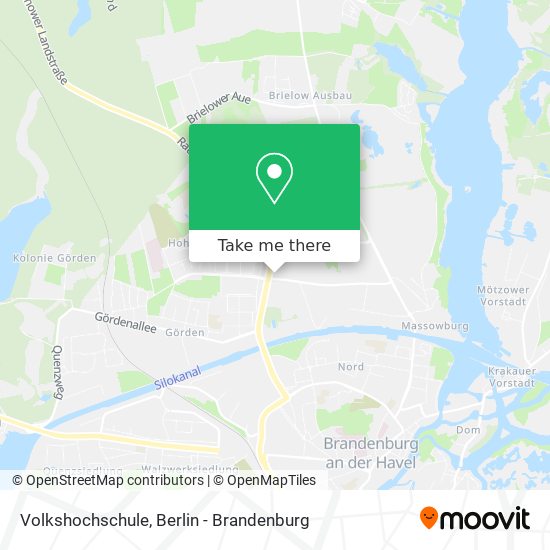 Volkshochschule map