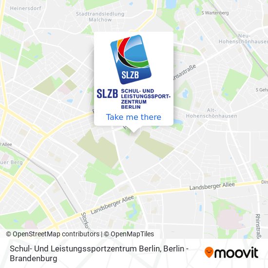 Schul- Und Leistungssportzentrum Berlin map