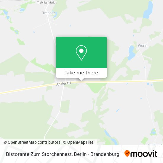 Карта Bistorante Zum Storchennest