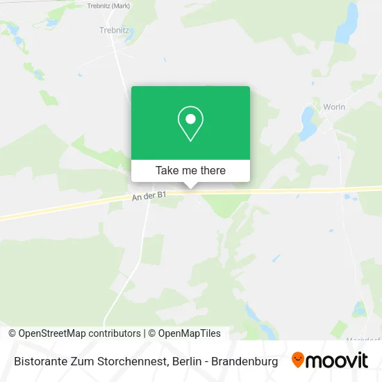 Карта Bistorante Zum Storchennest