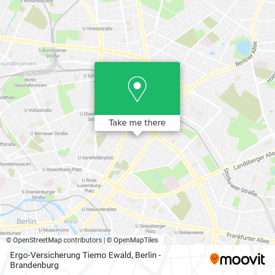 Ergo-Versicherung Tiemo Ewald map