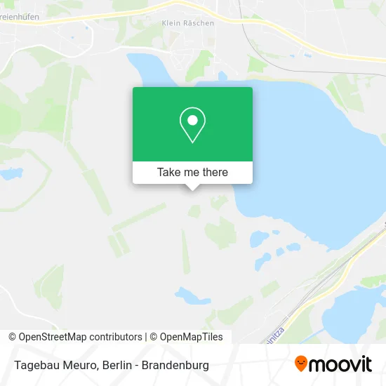 Tagebau Meuro map
