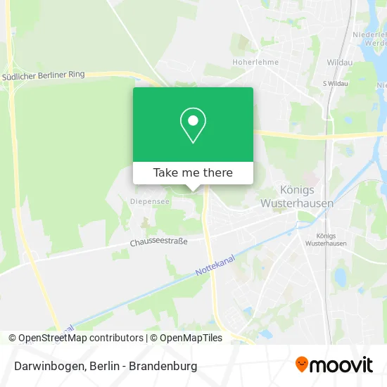 Карта Darwinbogen