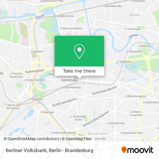 Berliner Volksbank map