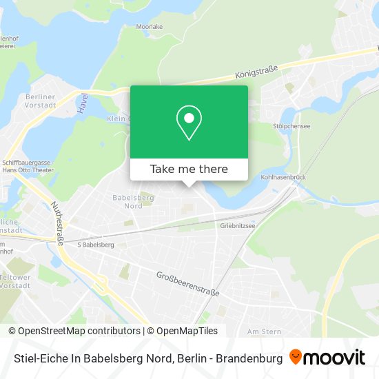 Stiel-Eiche In Babelsberg Nord map