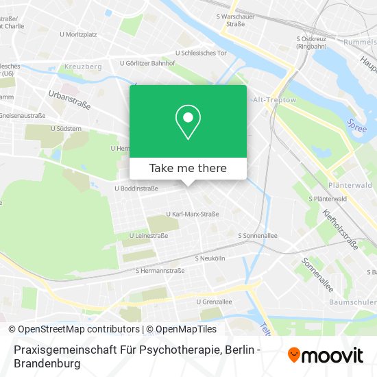 Praxisgemeinschaft Für Psychotherapie map