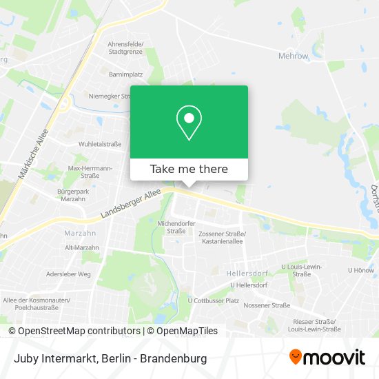 Juby Intermarkt map