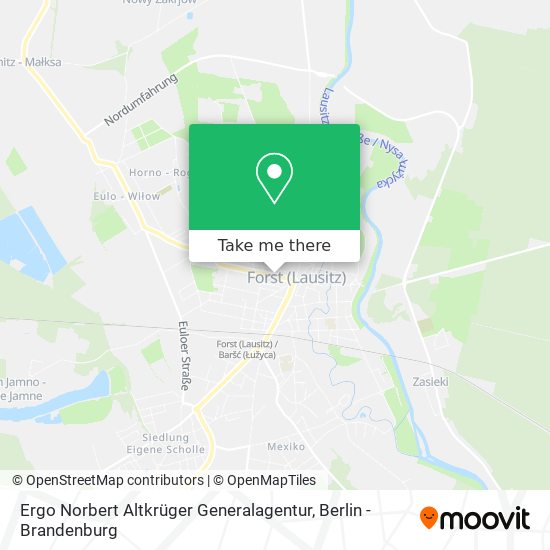 Ergo Norbert Altkrüger Generalagentur map