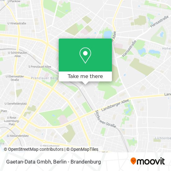 Gaetan-Data Gmbh map