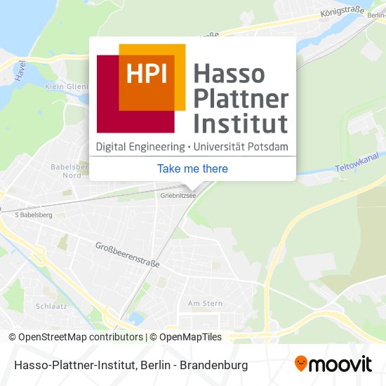 Hasso-Plattner-Institut map