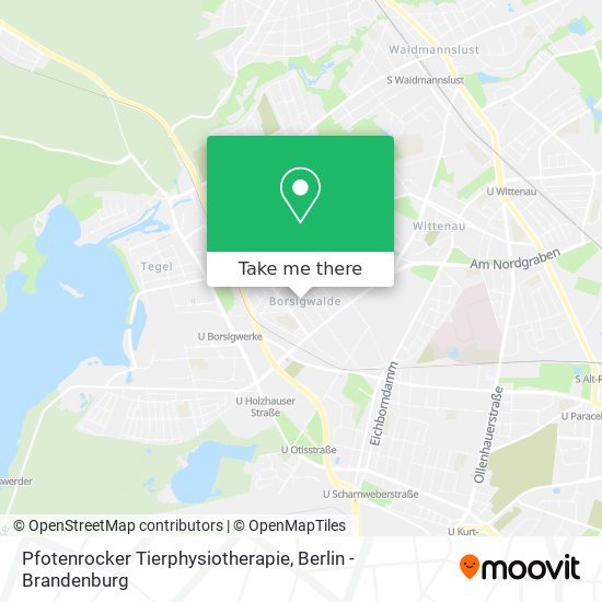 Pfotenrocker Tierphysiotherapie map