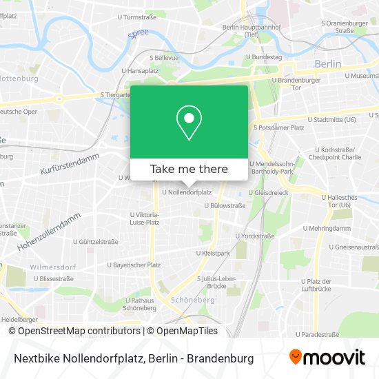 Карта Nextbike Nollendorfplatz
