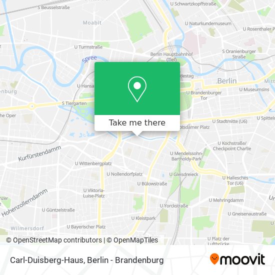 Carl-Duisberg-Haus map