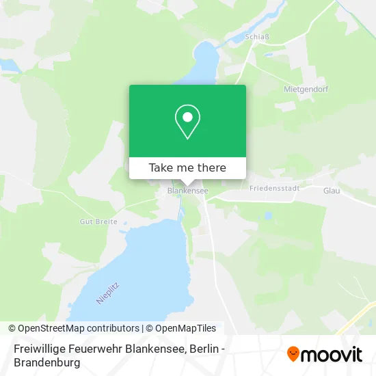 Карта Freiwillige Feuerwehr Blankensee