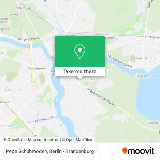 Pepe Schuhmoden map