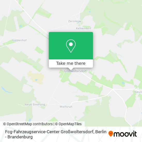 Fcg-Fahrzeugservice-Center Großwoltersdorf map