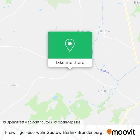 Freiwillige Feuerwehr Güstow map