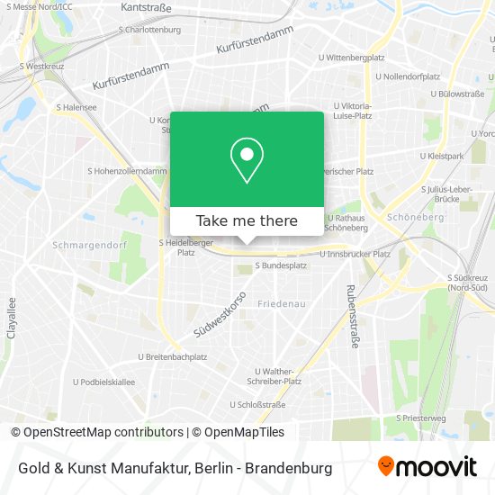 Gold & Kunst Manufaktur map