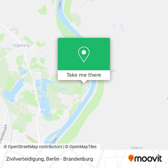 Карта Zivilverteidigung