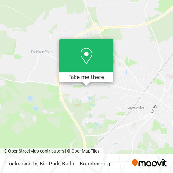 Luckenwalde, Bio.Park map