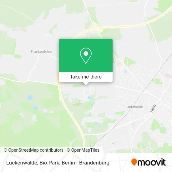 Карта Luckenwalde, Bio.Park