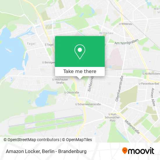 Amazon Locker map
