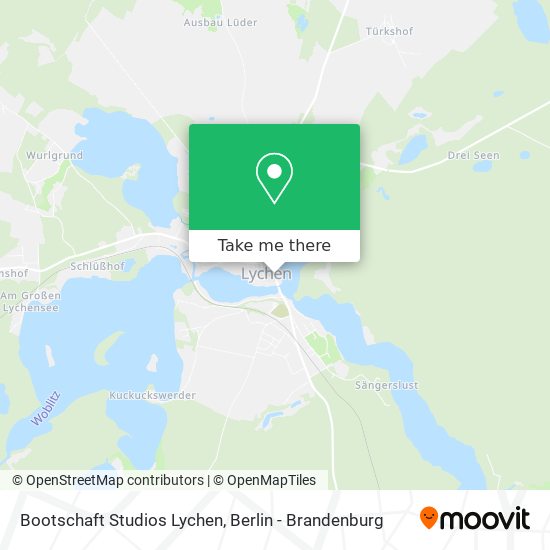 Bootschaft Studios Lychen map