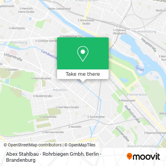 Abex Stahlbau - Rohrbiegen Gmbh map