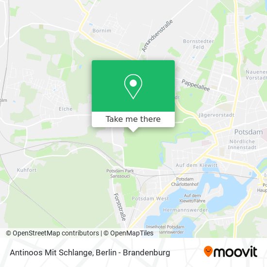 Antinoos Mit Schlange map