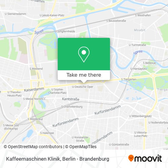 Kaffeemaschinen Klinik map